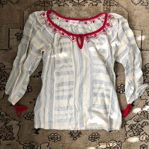 Plenty by Tracy Reese peasant blouse